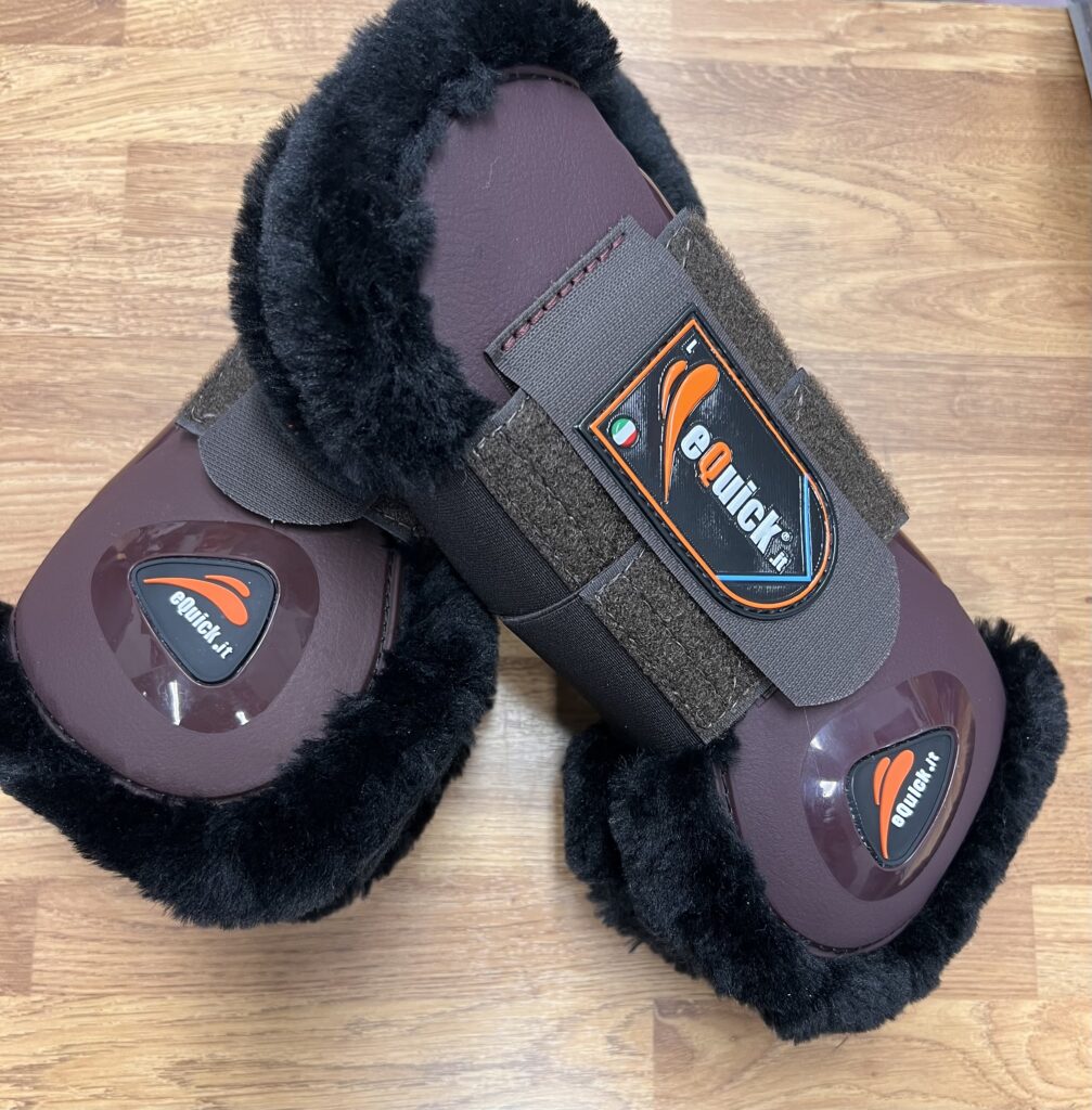 Equick Elight Fluffy Front Tendon Boot Elite Equine Tack Emporium