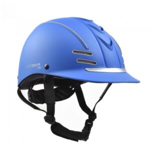 Whitaker Club Young Rider Helmet Blue