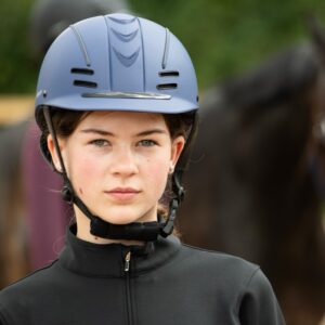 Whitaker Club Young Rider Helmet Navy