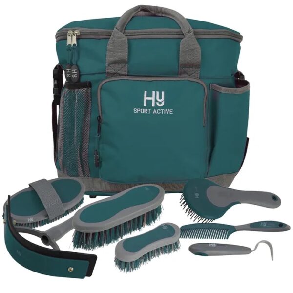 Hy Sport Active Complete Grooming Bag Alpine Green