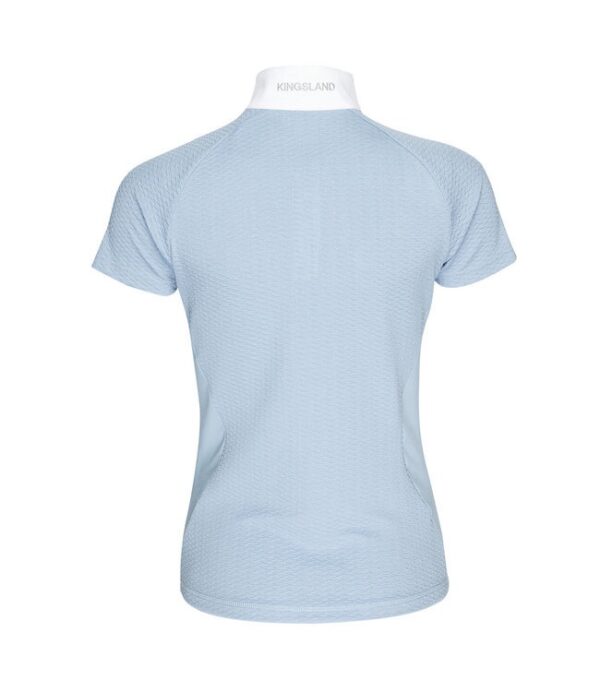 Kingsland Hosanna Ladies Show Shirt Blue Faded Denim - Image 2