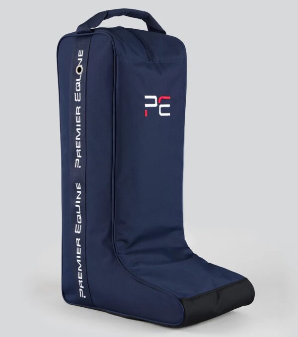 Premier Equine Team Tall Boot Bag Navy - Image 2