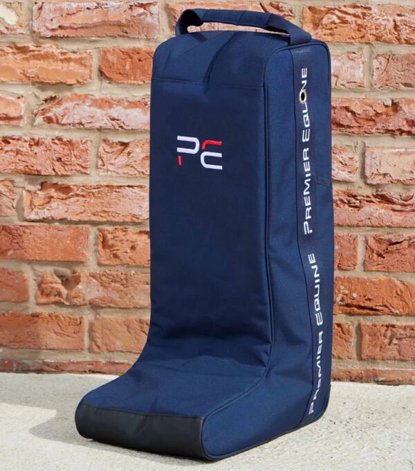 Premier Equine Team Tall Boot Bag Navy - Image 3