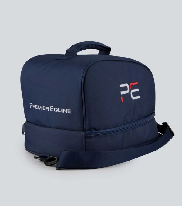 Premier Equine Team Helmet Bag Navy - Image 3