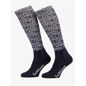 Lemieux Footsie Socks Florence Navy