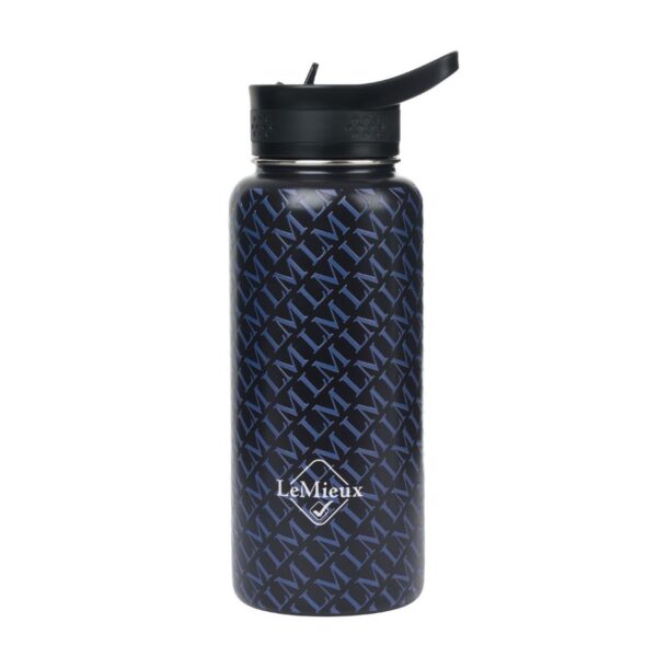 Lemieux Navy Water Bottle