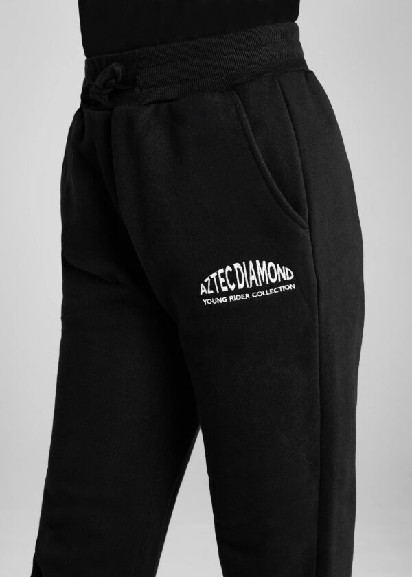 Aztec Diamond Young Rider Black/Grey Sweatpants - Image 2