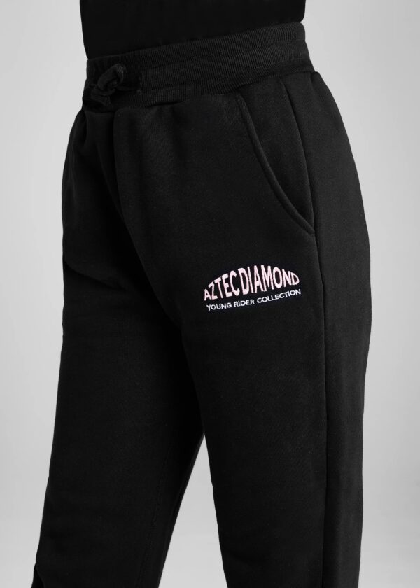 Aztec Diamond Young Rider Black/Pink Sweatpants
