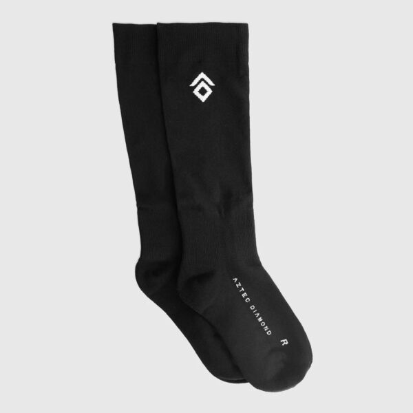 Aztec Diamond Black Underboot Sock Twin Pack - Image 3