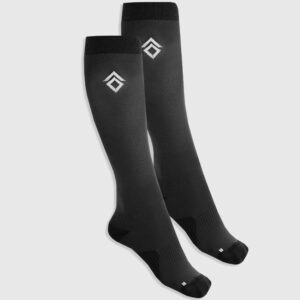 Aztec Diamond Black Pressure Padded Socks Twin Pack