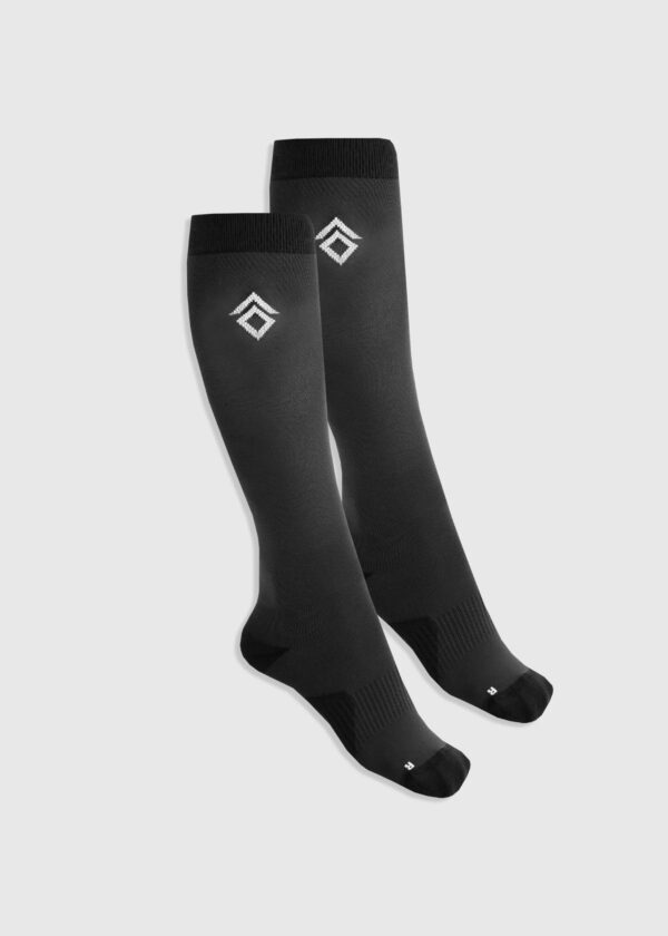 Aztec Diamond Black Pressure Padded Socks Twin Pack