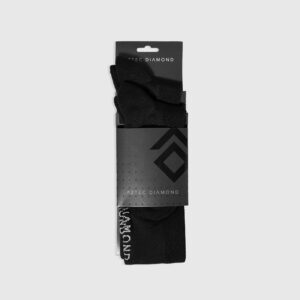 Aztec Diamond Young Rider Technical Socks Twin Pack Black