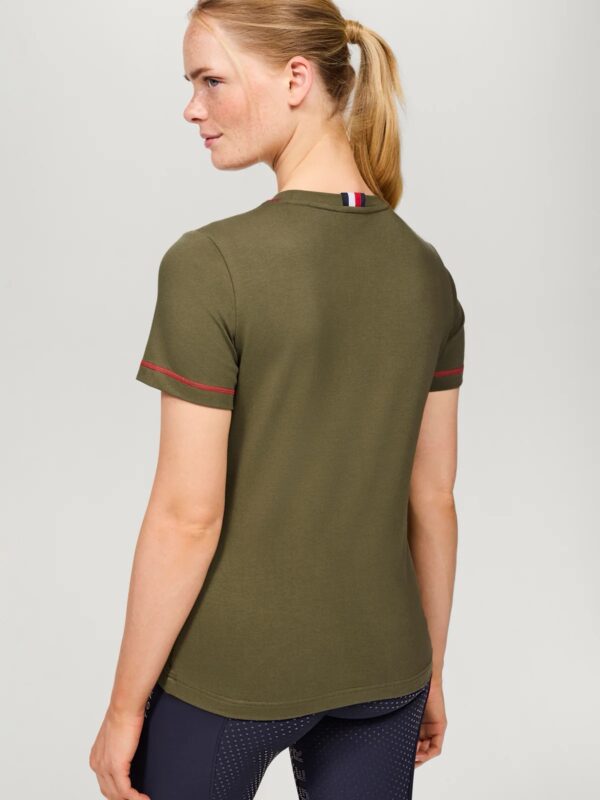 Tommy Hilfiger Newport Graphic T-Shirt Olive - Image 2