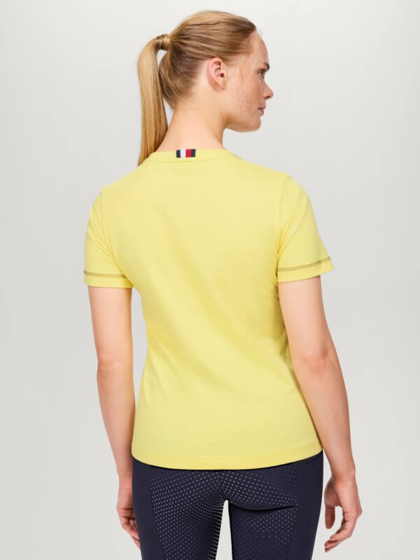 Tommy Hilfiger Newport Graphic T-Shirt Citronella - Image 2