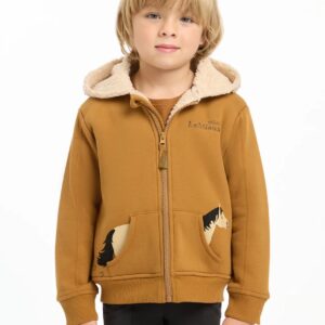 Lemieux Mini Charlie Lined Hoodie Ginger