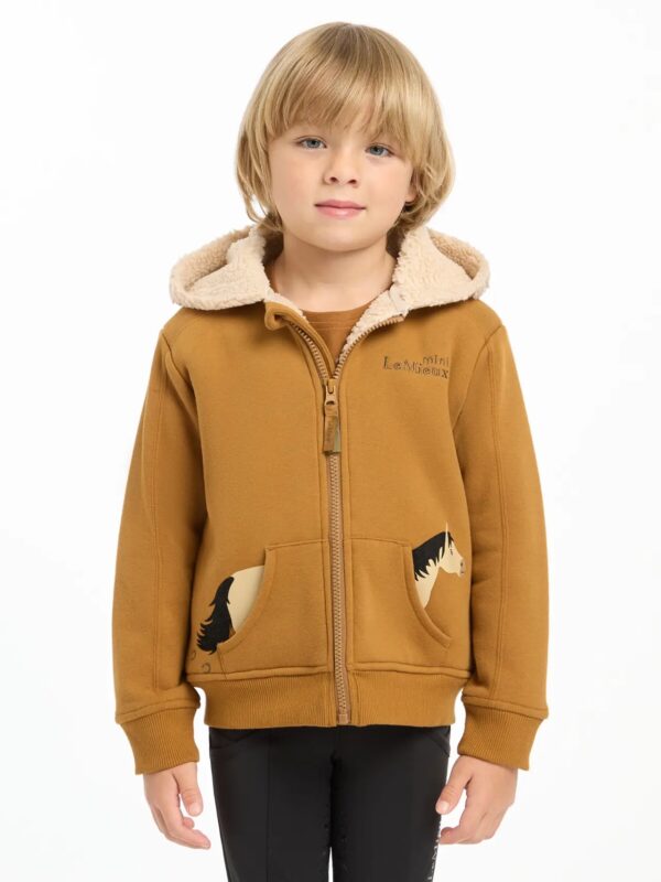 Lemieux Mini Charlie Lined Hoodie Ginger