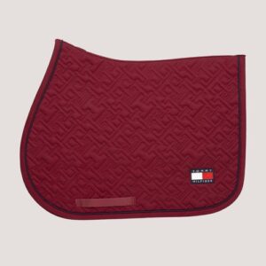Tommy Hilfiger Oxford Jumping Saddle Pad Rouge