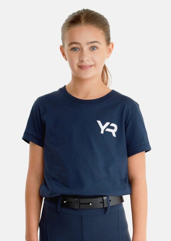 Aztec Diamond Young Rider Navy Tee