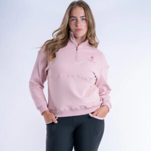 Blackfort Equestrian Ella Quarter Zip Pink
