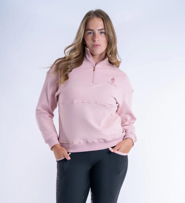 Blackfort Equestrian Ella Quarter Zip Pink