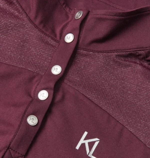 Kingsland KLValerie Long Sleeve Training Top Wine Tasting - Image 4