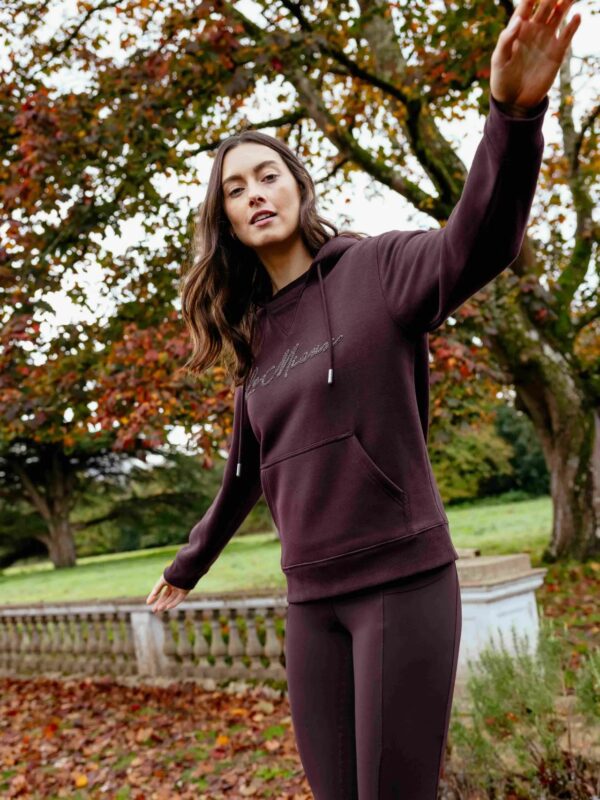 Lemieux Elspeth Hoodie Damson - Image 2