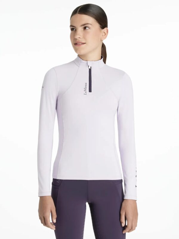 Lemieux Young Rider Classique Base Layer Lilac - Image 2