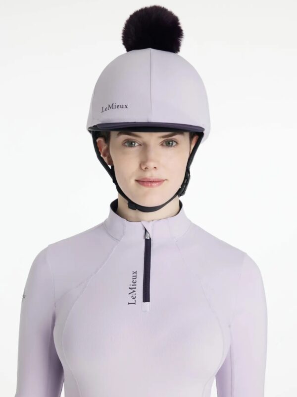 Lemieux Classique Pom Hat Silk Lilac - Image 2