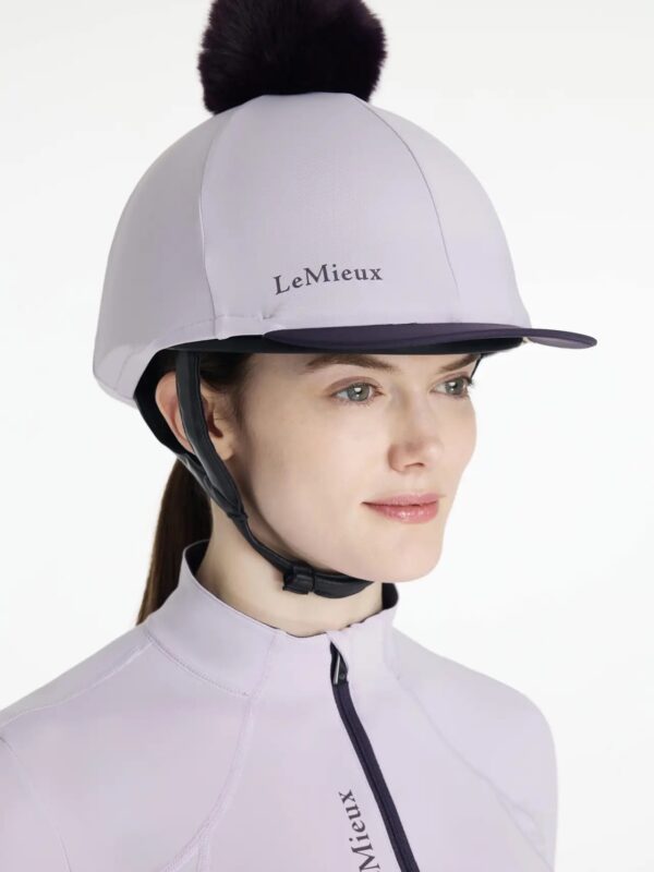 Lemieux Classique Pom Hat Silk Lilac