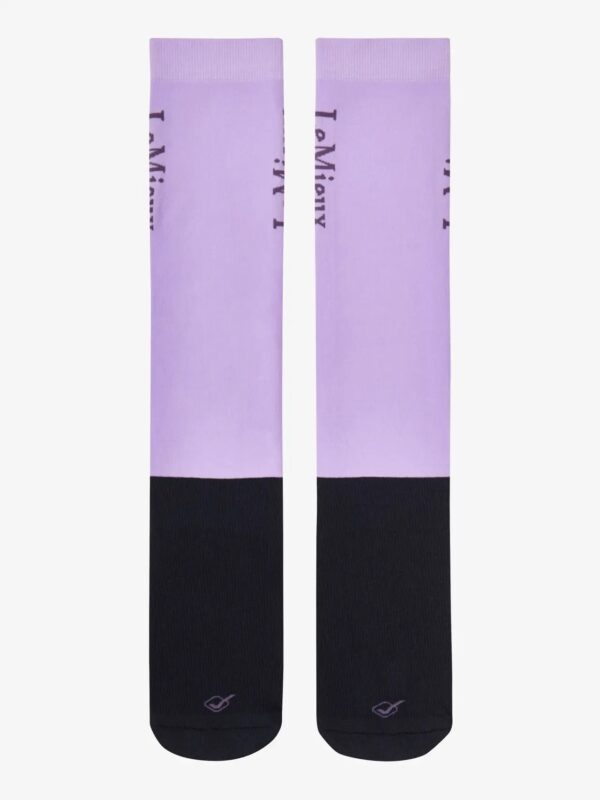 Lemieux Competition Socks 2 Pack Lilac - Image 2