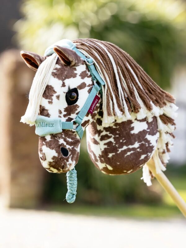 Lemieux Hobby Horse Vogue Headcollar & Leadrope Lagoon - Image 2