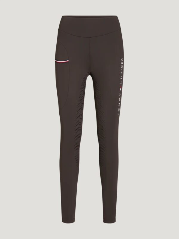 Tommy Hilfiger Elmira Winter Full Grip Leggings Cacao - Image 4