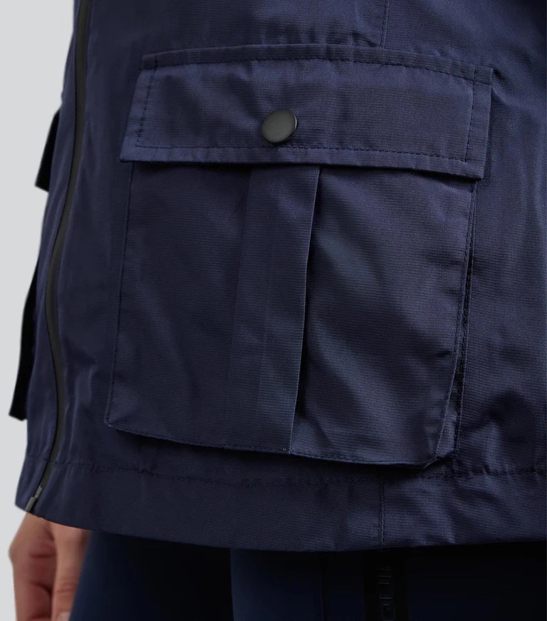 Premier Equine Petra Duo Waterproof Jacket Navy - Image 6