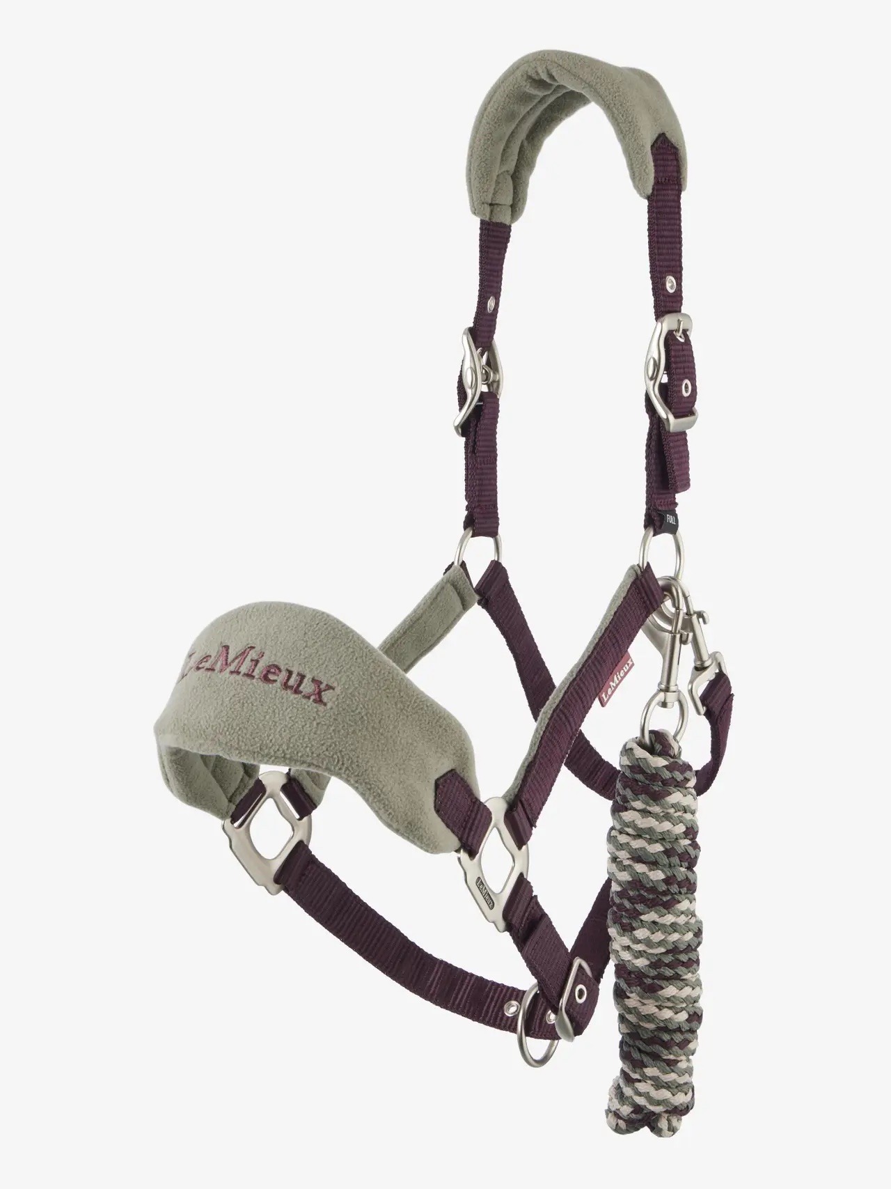 Lemieux Vogue Headcollar & Leadrope Damson