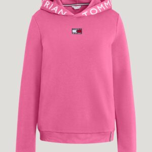 Tommy Hilfiger Equestrian California Logo Hoodie Radiant Pink