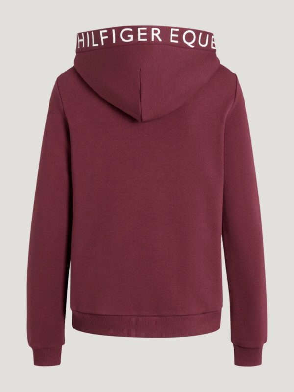 Tommy Hilfiger Equestrian California Logo Hoodie Rouge - Image 2