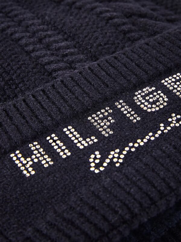 Tommy Hilfiger Perry Pompom Beanie Desert Sky - Image 4