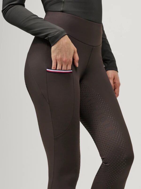 Tommy Hilfiger Elmira Winter Full Grip Leggings Cacao - Image 3
