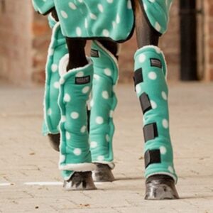 Supreme Products Dotty Fleece Boots Gorgeous Green