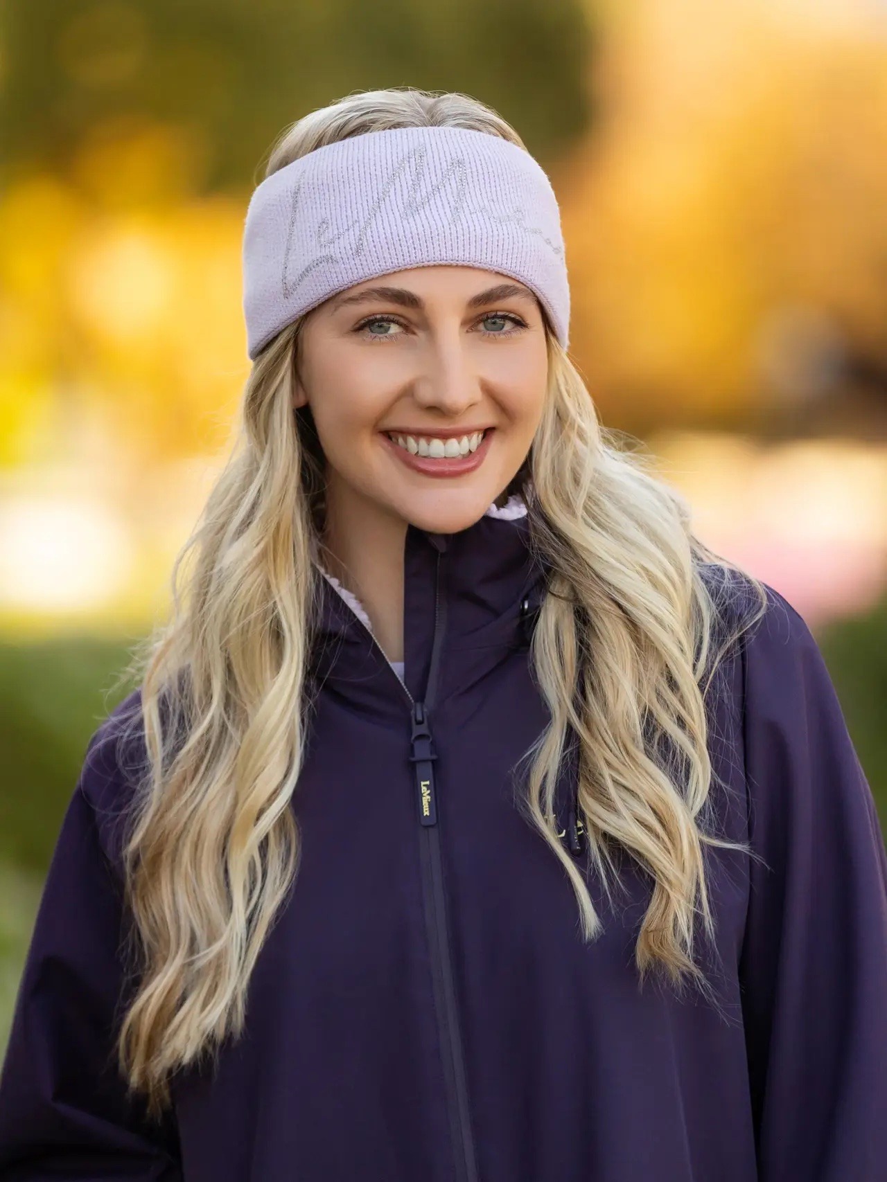 Lemieux Sparkle Headband Lilac