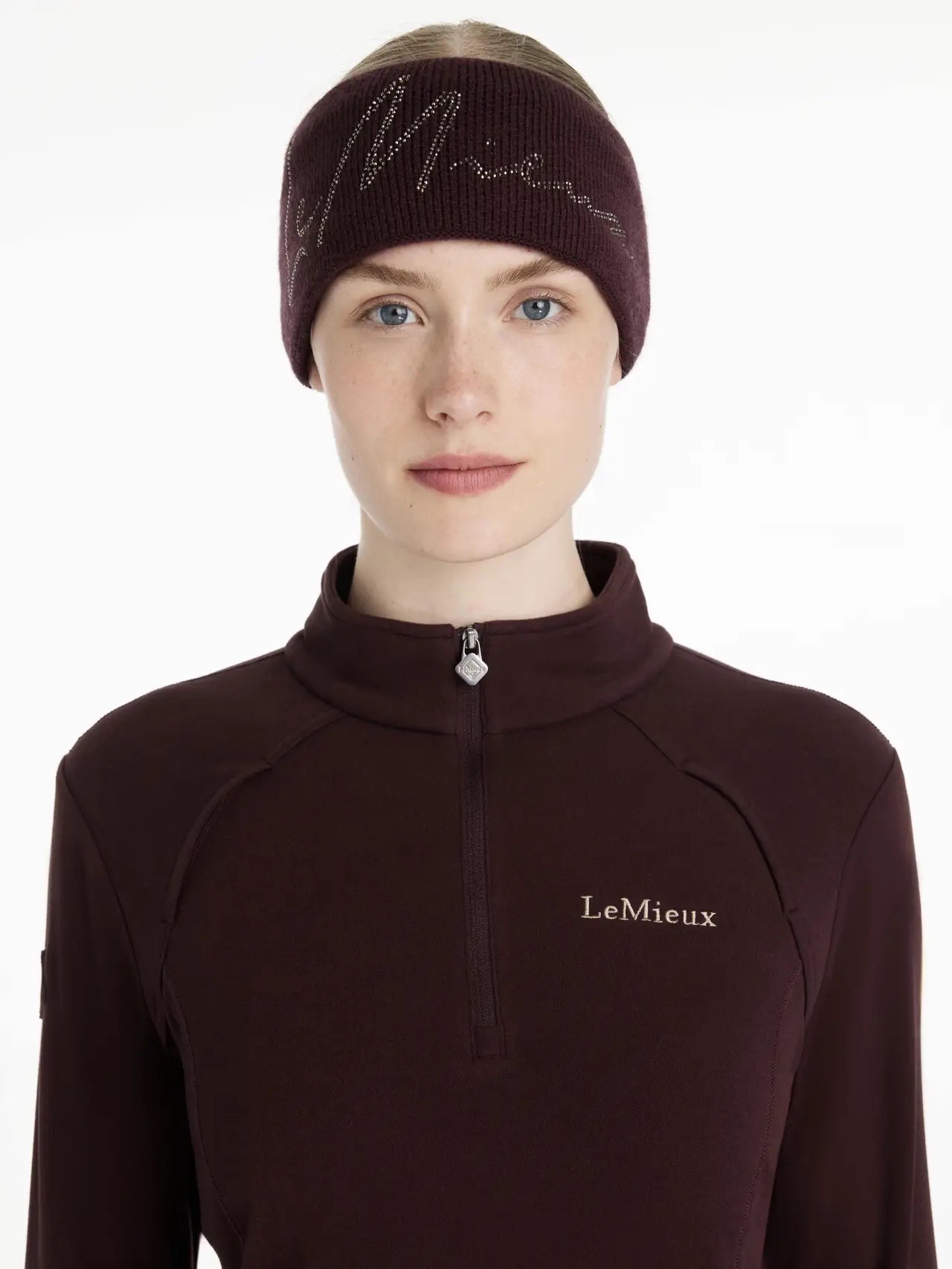 Lemieux Sparkle Headband Damson - Image 3