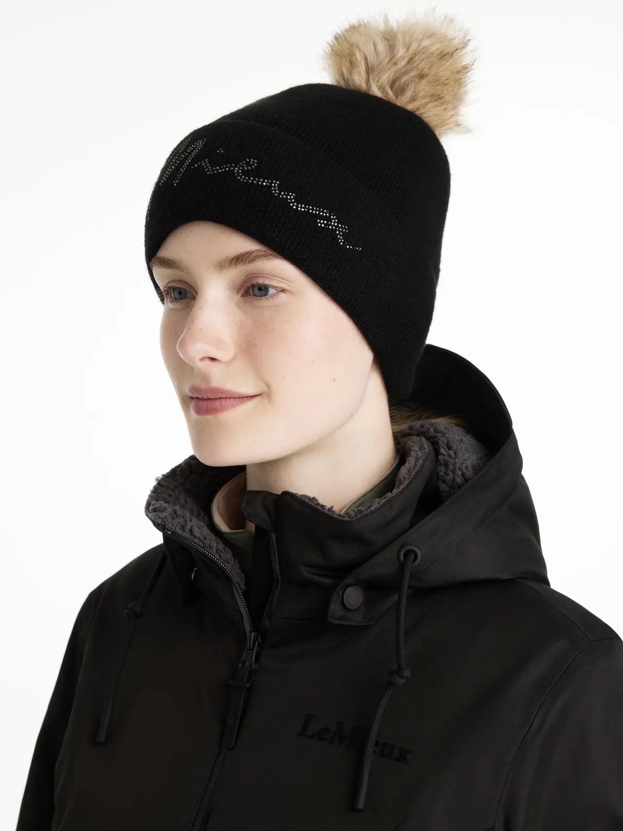 LeMieux Sparkle Beanie Black - Image 2