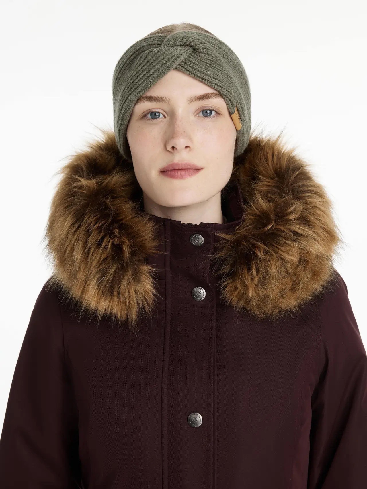 LeMieux Clara Rib Knot Headband Rosemary