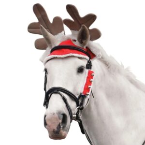 Hy Christmas Reindeer Antlers - Red/White