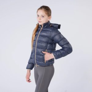 Equi - Quilt Junior Jacket Grey