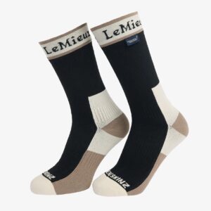 LeMieux x Sealskinz Waterproof Socks Black