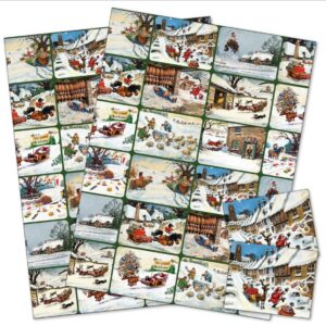 Thelwell Christmas Gift Wrap Pack