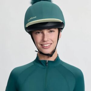 LeMieux Classique Pom Hat Silk Jungle