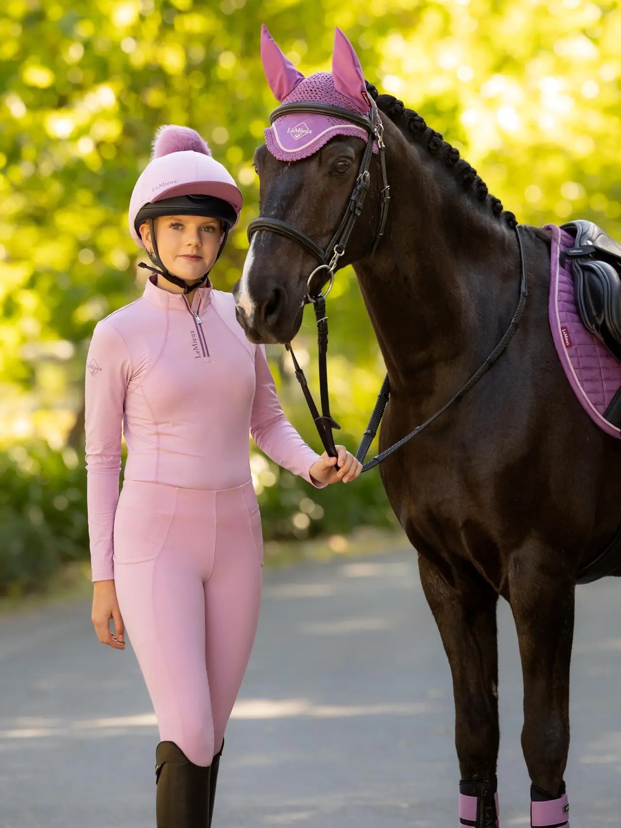 LeMieux Young Rider Classique Base Layer Fondant - Image 3