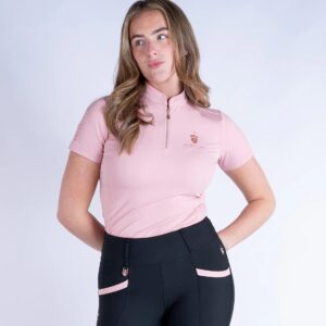 Blackfort Blush Pink Cool Mesh Base Layer - Short Sleeve